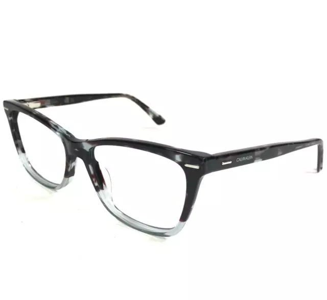 Calvin Klein Eyeglasses Frames CK21501 443 Blue Brown Tortoise Cat Eye 54-16-140