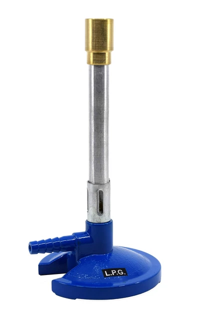 Labs Liquid Propane Bunsen Burner with Flame Stabilizer and Air Vent