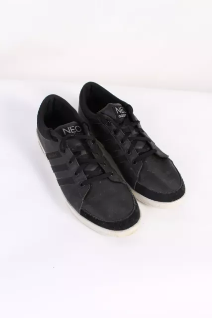 Mens black adidas neo trainers hot sale