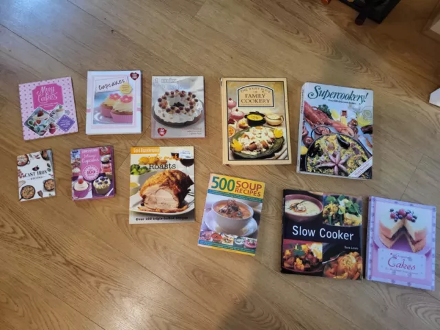 cooking books job lot