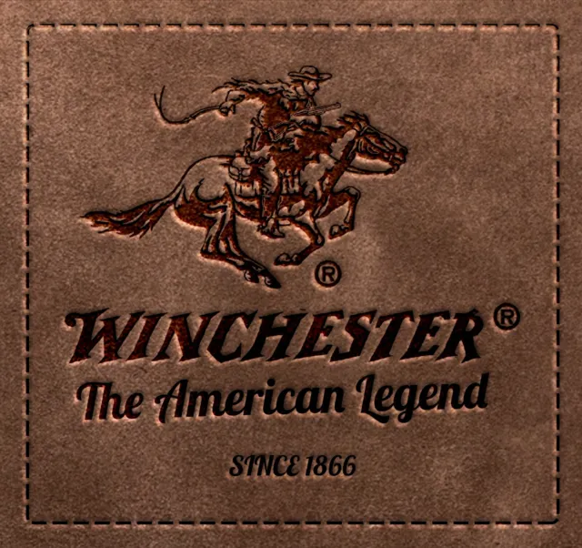 Winchester Credit Card Holder Front Pocket RFID Wallet Slim Thin Genuine Leather 7