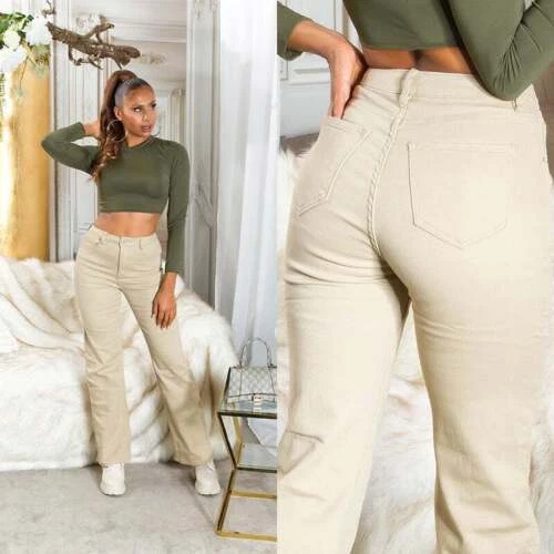 Jeans Vintage LOIS - Patte D'eph Bleu Vieilli - Coupe Bootcut Stretch - Taille 26 - Neuf Avec étiquettes