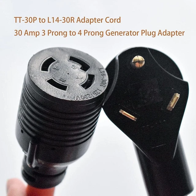 Puissance Cordon Générateur Adaptateur 4C All-Copper Câble TT-30P Pour L14-30R