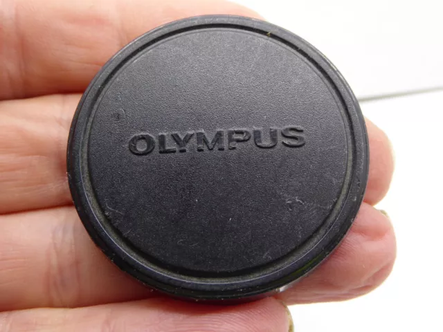 Olympus push on lens cap for 35 RC, Trip 35 etc, Genuine Olympus camera lens cap