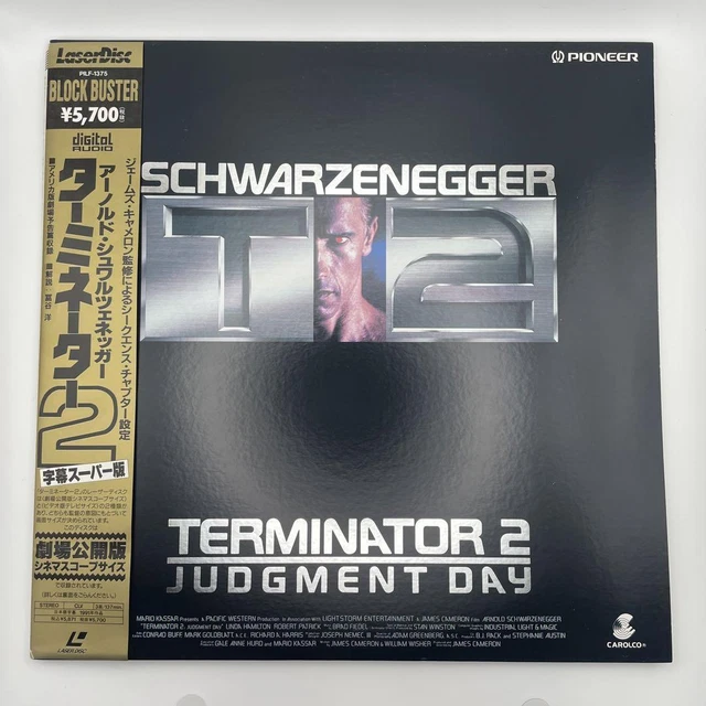 Laser Disc Terminator 2 Subtitle Super Ver '91 Japan ga