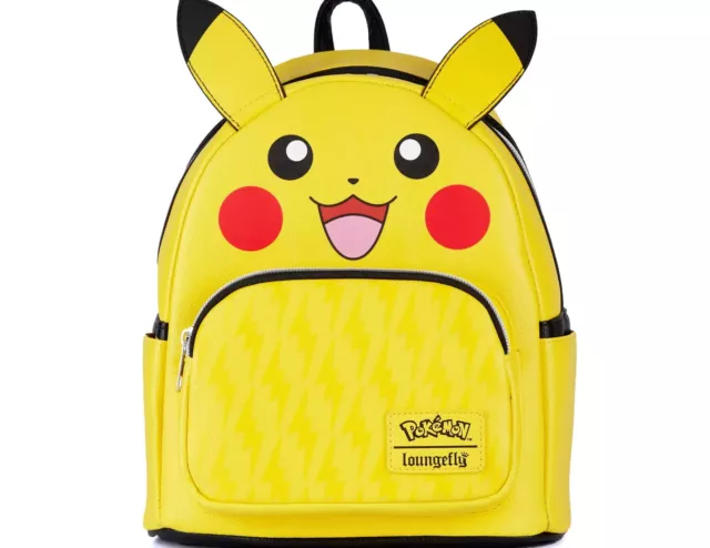 Loungefly Pokemon Faux Leather Pikachu Mini Backpack