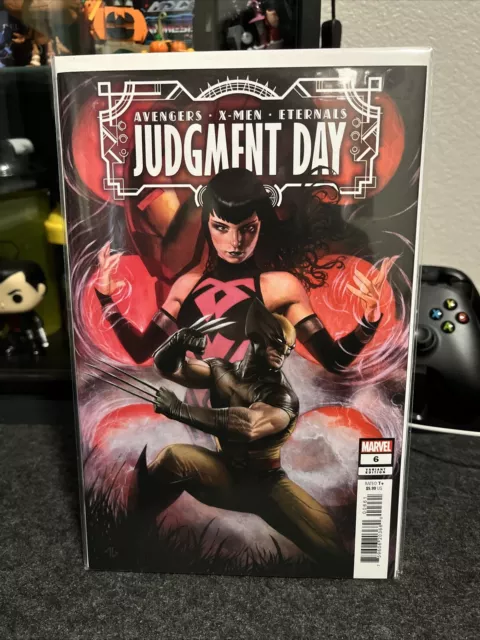 🔥 AXE JUDGMENT DAY #6 ADI GRANOV 1:50 Ratio Variant WOLVERINE