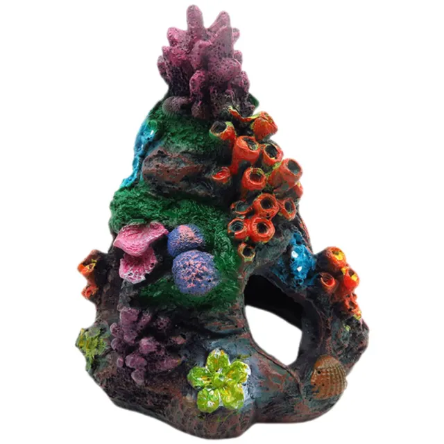 Underwater Craft Coral Hideout Fish Tank Decoration Artificial