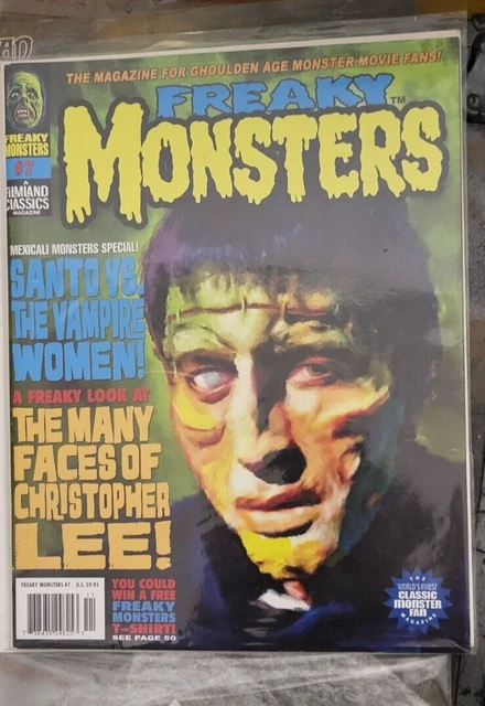 Freaky Monsters Horror Magazine #7, Filmland Classics 2012 NM- Filmland classic Freaky Monsters Horror Magazine #7, Filmland Classics 2012 NM- Filmland classic