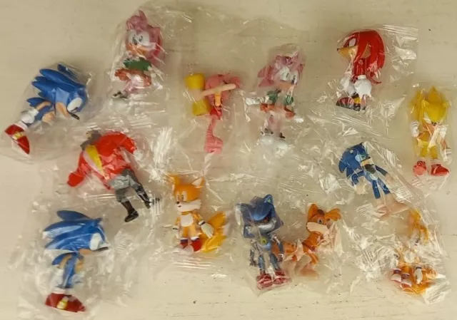 Sonic the Hedgehog 2.5" PVC Unbranded Figurines/ Cake Toppers - Make Your Choice