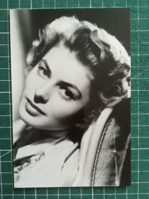 ZP026 très beau retirage photo 15x10cm Actrice Ingrid Bergman