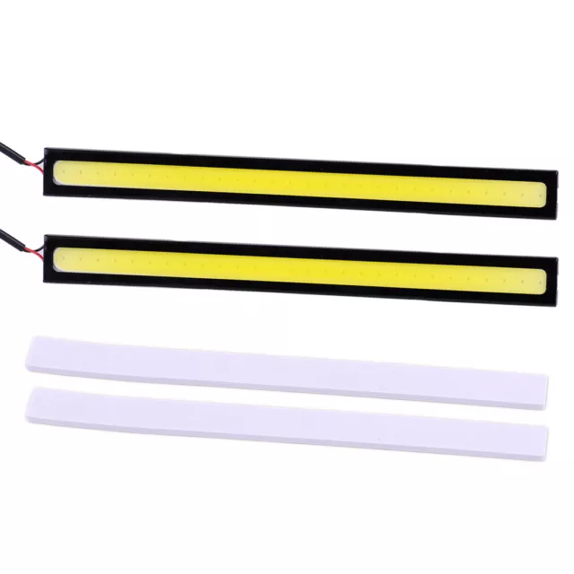 2x 12V COB LED Daytime Running Light Car DRL Fog Driving Lamp Waterproof lp