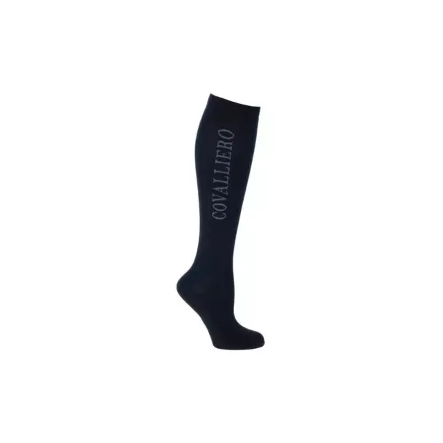 Covalliero Competition Riding Socks | Equestrian / Horse Riding | Black / Navy