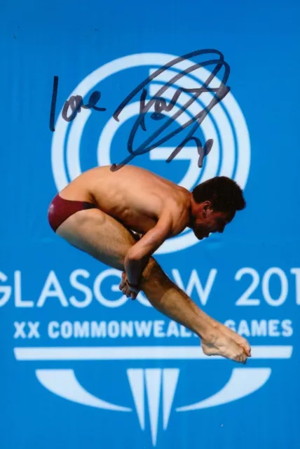 Tom Daley Signed 6x4 Photo Olympic Dive Gold Medalist Autograph Memorabilia +COA