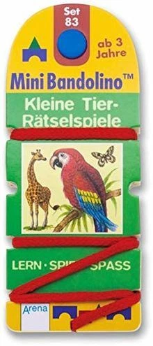 Kleine Tier-Rätselspiele: MiniBandolino Set 83 von Morto... | Buch | Zustand gut