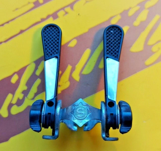 Manettes Vitesse Simplex Bar-End Manettes De Vitesse Simplex Bar-End (Bout De Guidon) - Années 60/70 - 2/3x5 Vitesses Bar-end Shifters 2/3 X 5 Vitesses
