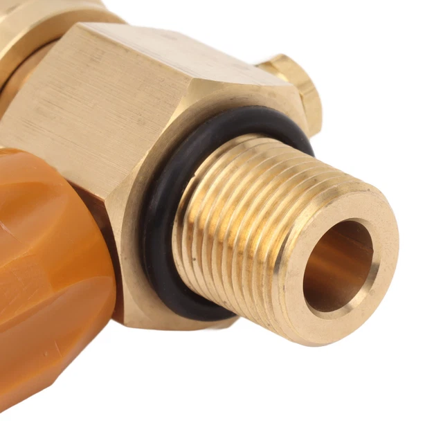 BRASS 5000PSI M18X1.5 High Pressure Switch Valve With Gold 8mm Female☜ 54.31 PicClick AU