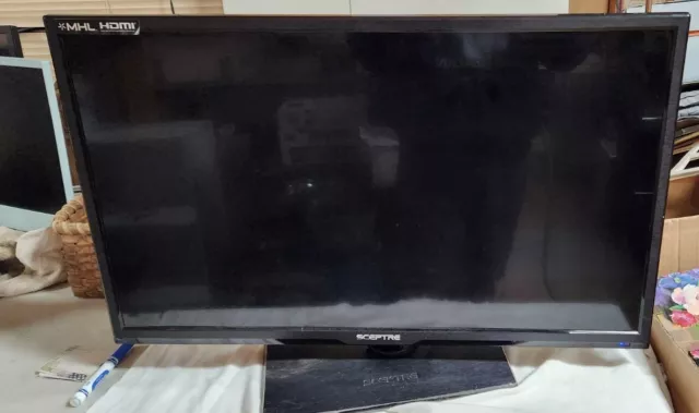 Scepter DVD TV Combo Parts Repair As Is BMSV93HB HDMI 32 Inch Light Comes on