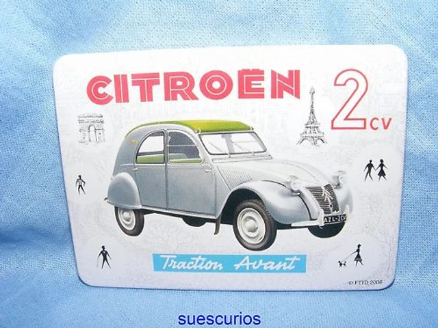 Nostalgic-Art Plaque rétro en tôle, 20 x 30 cm, Citroën