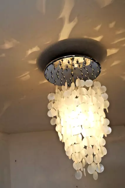 60er 70er Lamp lampe Muschellampe Shell   Germany Panton Eames Ära 2