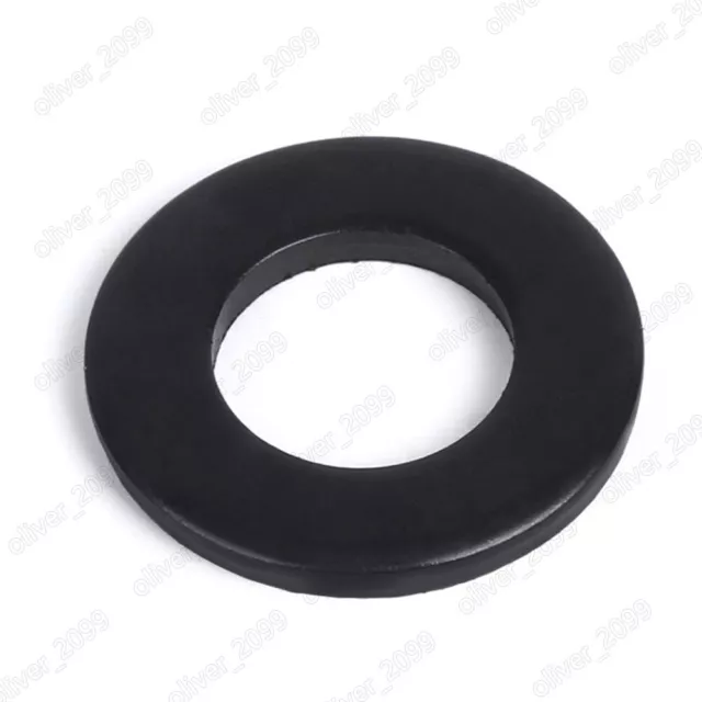 Black 304 Stainless Steel Flat Washers Insulation M3 M4 M5 M6 M8 M10 M12 2