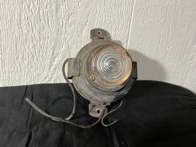 Vintage Hotrod retractable under hood trunk accessory lamp light SCTA TROG