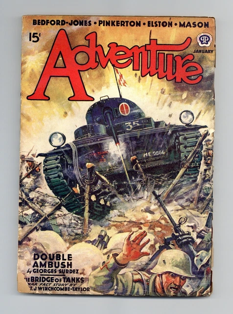 ADVENTURE PULP/MAGAZINE VOL. 102 #3 GD/VG 3.0 1940 £14.59 - PicClick UK