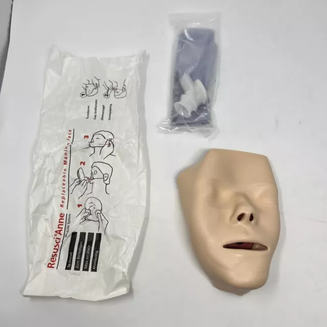 Brand New Laerdal Resusci Anne Replaceable CPR Manikin face skin