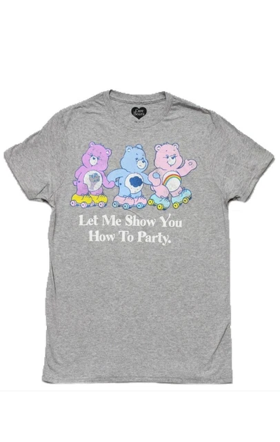 Care Bears T-shirt -Let Me Show You How to Party - SIZE XL UNISEX