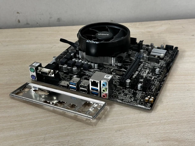 ASUS PRIME A320M-K Motherboard Bundle AMD Ryzen 2200G