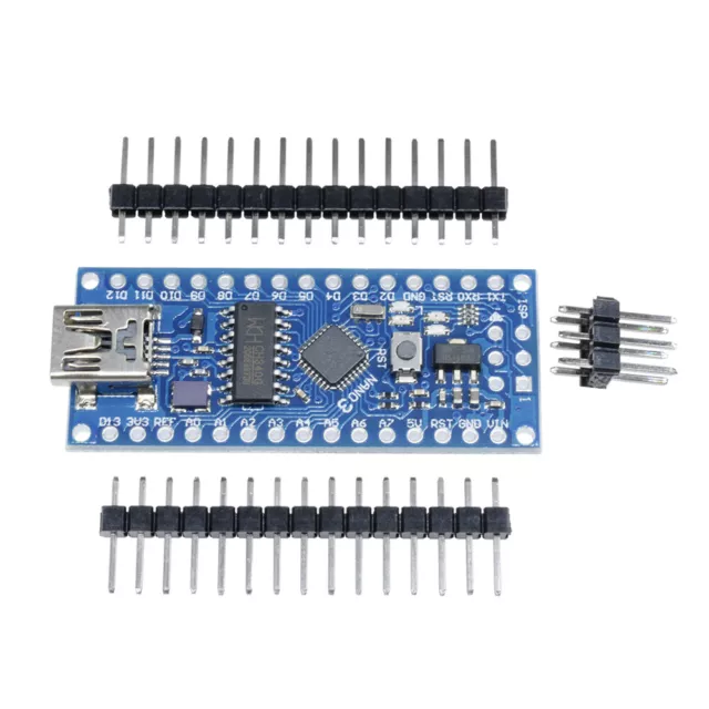 USB Nano V3.0 ATmega168 16M 5V Mini-controller CH340 For Arduino