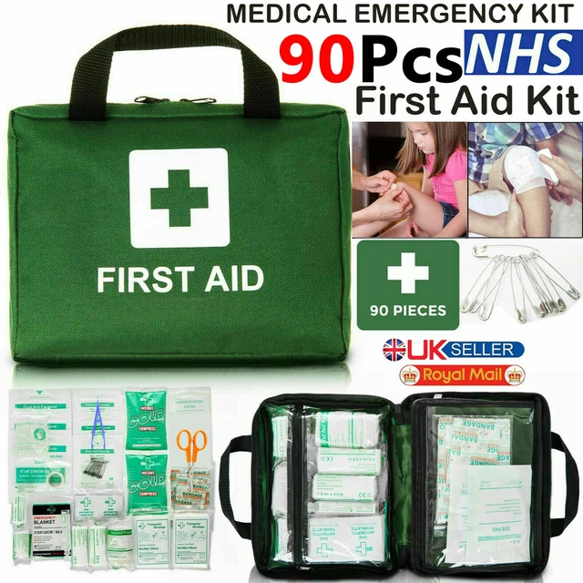 Emergency Kit 120 Piece Travel Car Survival Gear First Aid Kit