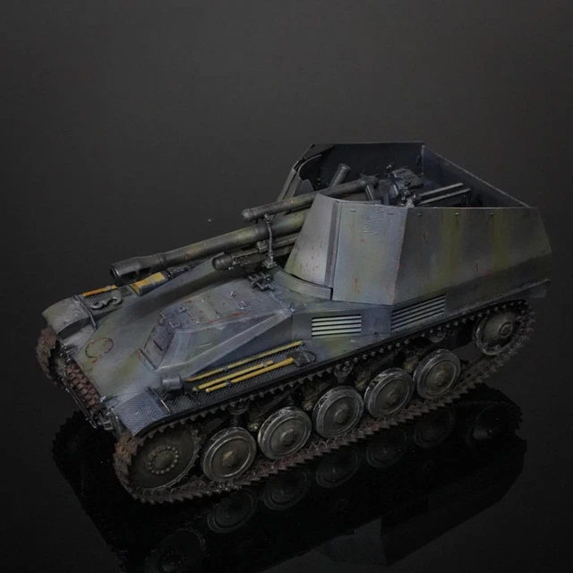 CHAR TAMIYA GSDF Type 74 japonais construit et peint à l'échelle 1/35
