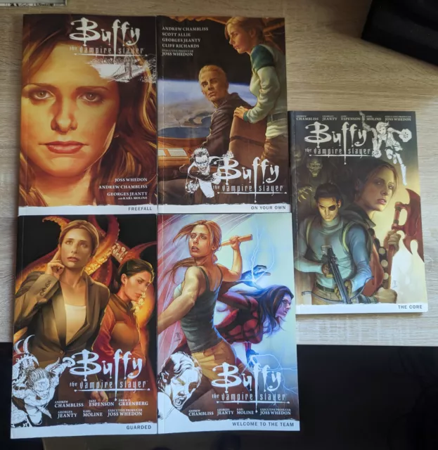Buffy the Vampire Slayer Season 9 Complete Lot 1 2 3 4 5 Dark Horse TPB BTVS