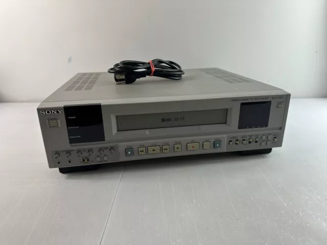 SONY SVO-2100 Videocassette Recorder VCR VHS VINTAGE Japan