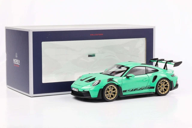 Porsche 911 GT3 (992) Vert Menthe Spark 1/43 édition Limitée Neuve Sous Boîte