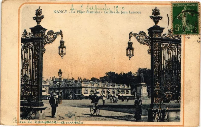 CPA Nancy-La Place Stanislas-Grilles de Jean Lamour (186956)