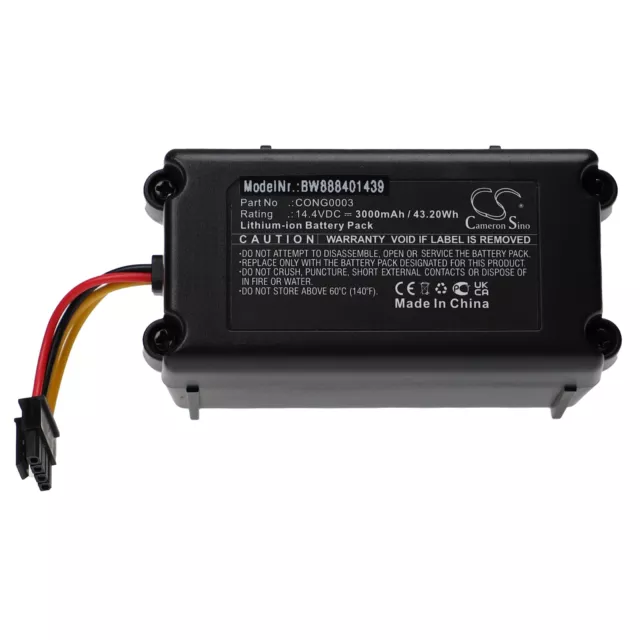 Batterie remplace Bagotte BONA18650-MF1 14,4V