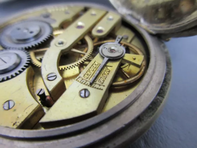 ancienne montre gousset mouvement mécanique Old Pocket Watch