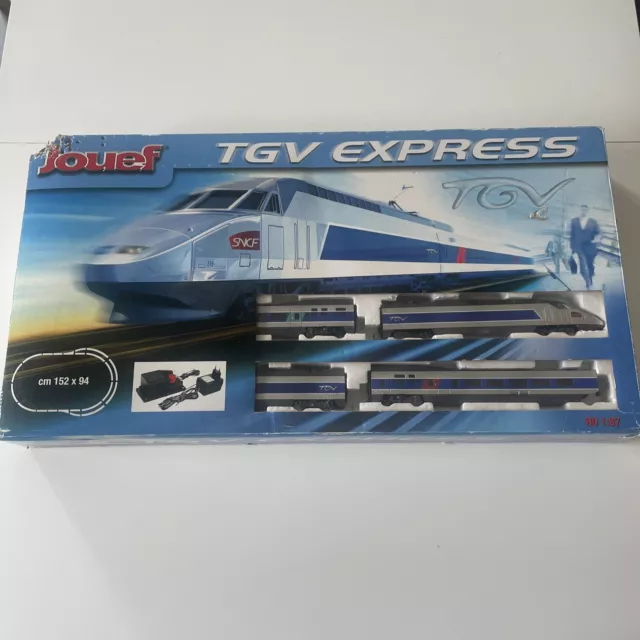 Train Électrique Jouef / Coffret Tgv Express En Très Bon État !