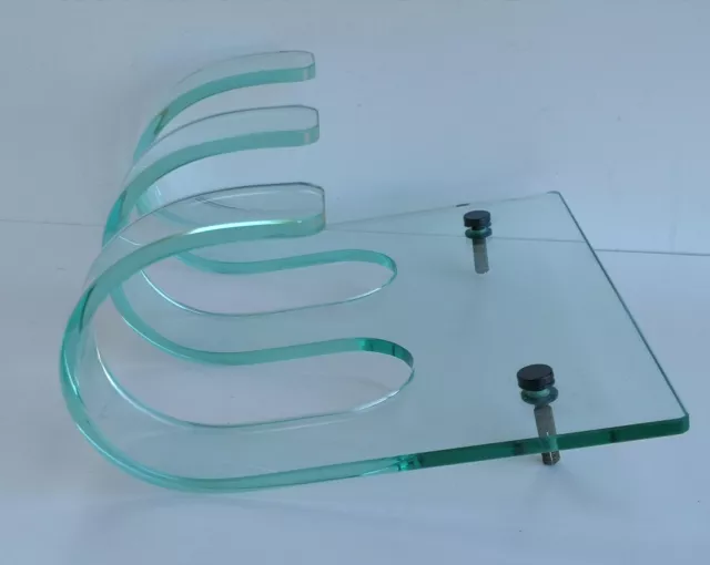 Appendiabiti vetro vintage design Fontana Arte Pietro Chiesa Max Ingrand 60s 70s