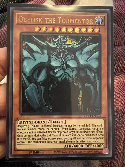 Yugioh Obelisk The Tormentor Kico-En064 - Ultra Pharaoh’s Rare - Kings Court