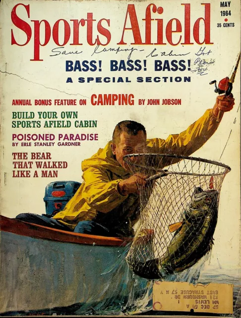 VINTAGE SPORTS AFIELD Magazine April 1969 Hunting Fishing Sporting