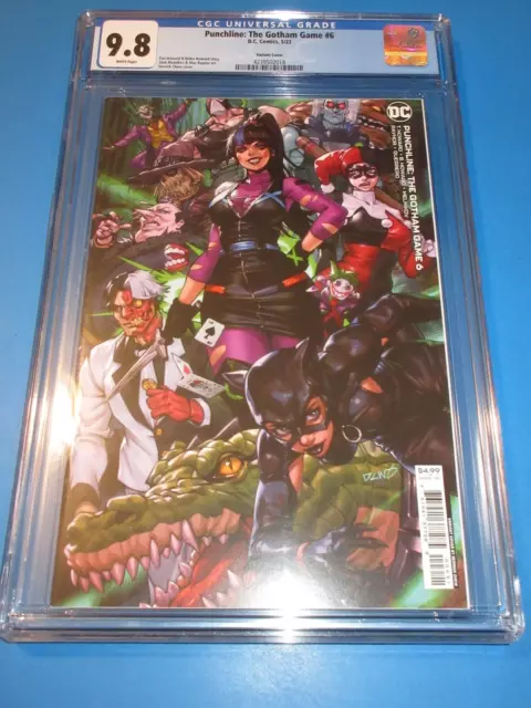 Punchline Gotham Game #6 Chew Variant CGC 9.8 NM/M Gorgeous Gem Wow