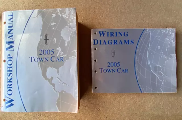 2005 Lincoln Town Car Service Workshop Repair Manual & Wiring Diagrams