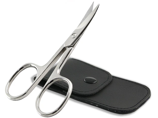 Extra Scharfe Fuß Nagelschere Linkshänder gebogene Schnittfläche Edelstahl 9,5cm