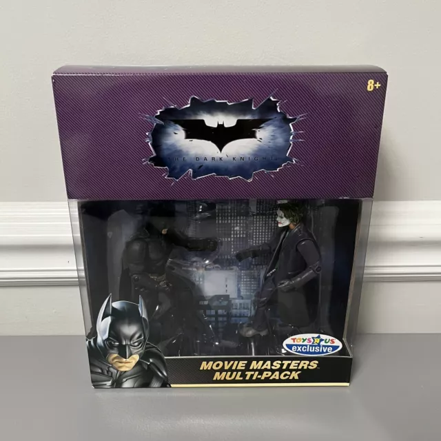 The Dark Knight Movie Masters Batman Vs The Joker Toys R Us Exclusive Mattel