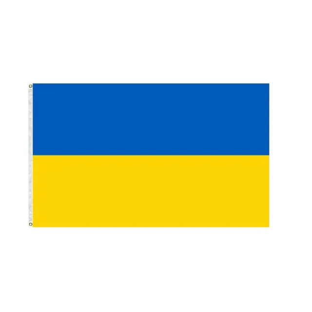 Ukraine 90x150cm Flagge Ukrainische Nationale Europa Europäische Flagge mit Ösen