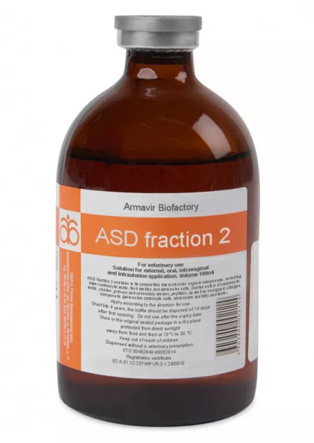 ASD-3 Fraction АСД-3 Antiseptic Stimulator Dorogov Armavir 100ml/3.4 fl