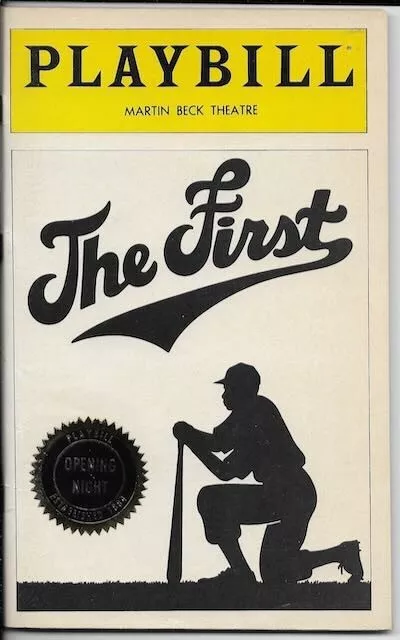 "The First" (Jackie Robinson Musical) Playbill   FLOP   1981   Lonette McKee